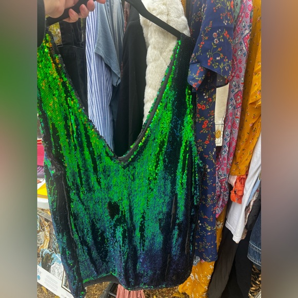 Embellished Sequin Shift Slip - Picture 6 of 6